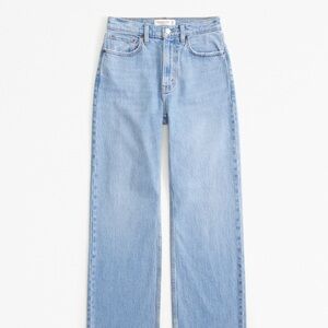 Abercrombie & Fitch 90s ultra high rise size 8L